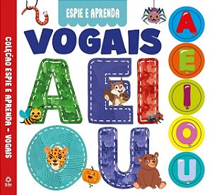 Livro Espie e Aprenda - Vogais - Editora Online