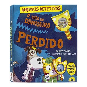 Livro Animais Detetives: O Caso do Dinossauro Perdido - Happy Books