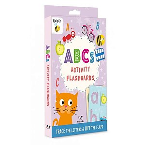 Flash Cards ABCs Activity - em inglês - W. Books