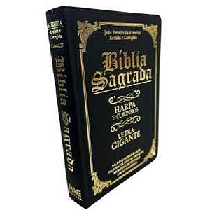 Livro Bíblia Sagrada Evangélica - Preta