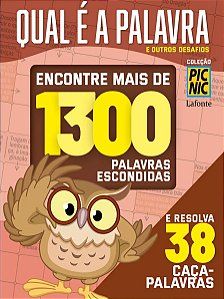 Livro Qual é a Palavra e Outros Desafios - Pic Nic