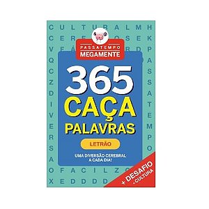 Livro Megamente 365 Caça-Palavras - Online Editora