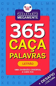 Livro Megamente 365 Caça-Palavras - Online Editora