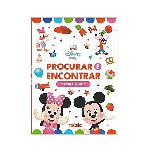 Livro Disney Baby Minnie e Mickey - Procurar e Encontrar - Magic Kids