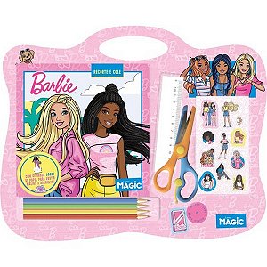 Livro Recorte e Cole - Barbie - Magic Kids