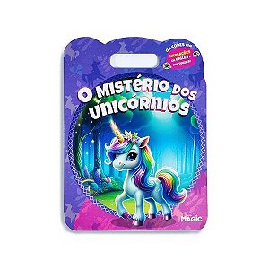 Livro O Mistério dos Unicórnios - Texto e Narração em Português e Inglês