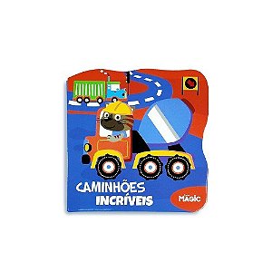 Livro Caminhões Incríveis - Magic Kids