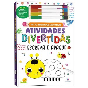 Livro Escreva e Apague Atividades divertidas - Ciranda Cultural