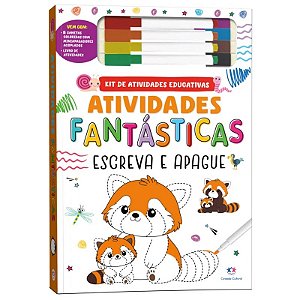 Livro Escreva e Apague Atividades Fantásticas - Ciranda Cultural