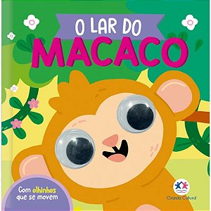 Livro Cartonado com Olhinhos - O Lar do Macaco - Ciranda Cultural