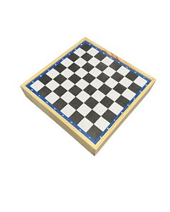 Jogo de Tabuleiro 3 em 1- Dama, Trilha, Jogo da Velha - Em Madeira