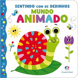 Livro Cartonado Sentindo com os Dedinhos - Mundo Animado