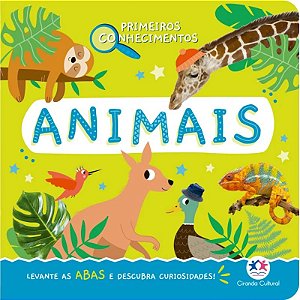 Livro Cartonado Primeiros Conhecimentos com Abas - Animais