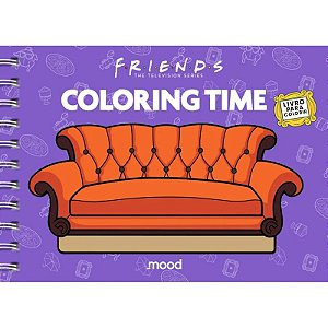 Livro de Colorir - Friends - Coloring Time - Editora Mood