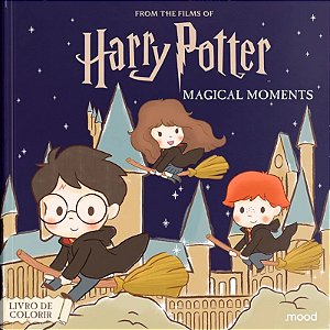 Livro de Colorir - Harry Potter - Magical Moments - Editora Mood