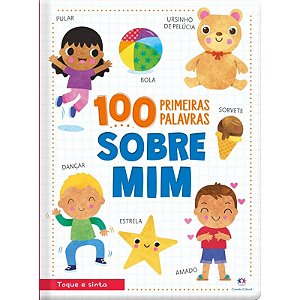 Livro 100 Primeiras Palavras Sobre Mim - Editora Ciranda Cultural