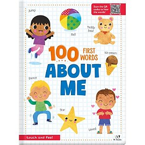 Livro 100 First Words About Me - em inglês