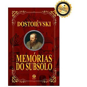 Livro Memórias do Subsolo - Edição Luxo Almofadada - Editora Garnier
