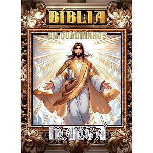 Livro Bíblia em Quadrinhos - Mangá - King Books