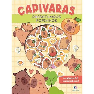 Livro Capivaras - Passatempos Fofinhos - Editora Ciranda Cultural