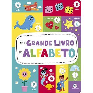 Meu Grande Livro de Alfabeto - Cartonado - Editora Ciranda Cultural