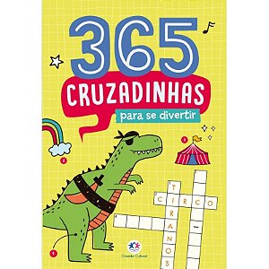 Livro 365 Cruzadinhas para se Divertir - Editora Ciranda Cultural