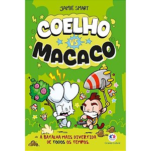 Livro Coelho vs Macaco: A Batalha Mais Divertida de Todos os Tempos - Livro 1