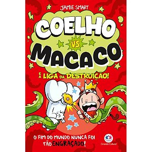 Livro Coelho vs Macaco e a Liga da Destruição! - Livro 3