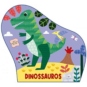 Livro com Quebra-Cabeça - Dinossauros - Ciranda Cultural