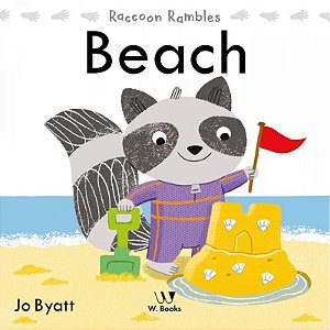 Livro Cartonado Beach - em inglês - W. Books