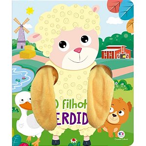 Livro com Dedoche - O Filhote Perdido - Editora Ciranda Cultural