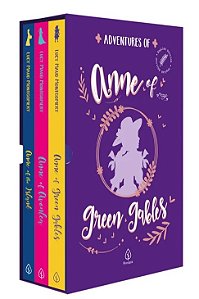 Box com 3 Livros - Adventures of Anne of Green Gables - em inglês