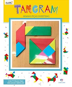 Livro Tangram - Com 11 Peças Para Brincar e Aprender