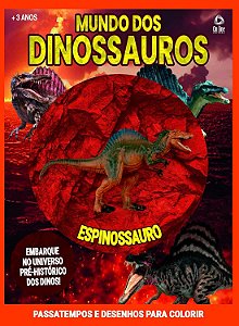Livro Mundo dos Dinossauros - Espinossauro - com Miniatura