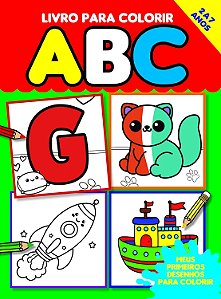 Livro para Colorir ABC - Online Editora