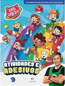 Livro de Atividades e Adesivos - Gato Galactico - Ciranda Cultural