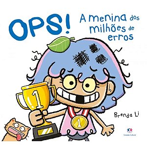 Livro Literatura Infantil - Ops! A Menina dos Milhões de Erros