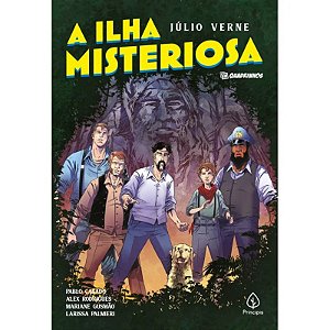 Livro Clássicos em Quadrinhos - A Ilha Misteriosa - Principis
