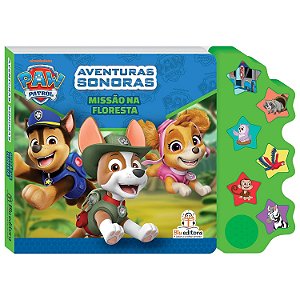 Livro Patrulha Canina - Aventuras Sonoras: Missão na Floresta