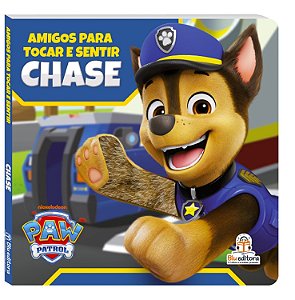 Livro Amigos para Tocar e Sentir - Patrulha Canina: Chase