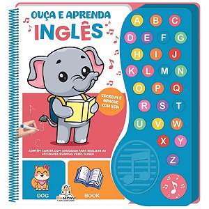 Livro Ouça e Aprenda: Inglês - Blu Editora
