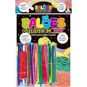Meu Livro-Kit de Balões Criativos: Neon