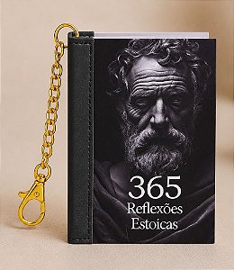 Livro Chaveiro - 365 Reflexões Estoicas (Book Charm)