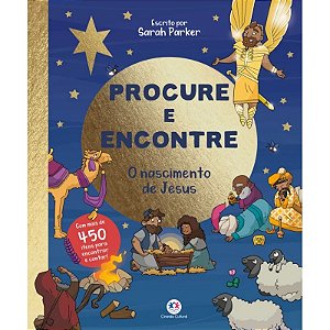 Livro Procure e Encontre - O Nascimento de Jesus - Editora Ciranda Cultural