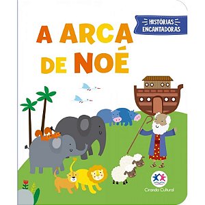 Livro Almofadado - Histórias Encantadoras: A Arca de Noé - Editora Ciranda Cultural