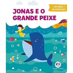 Livro Almofadado - Histórias Encantadoras: Jonas e o Grande Peixe - Ciranda Cultural