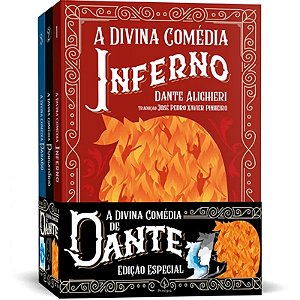 Kit com 3 Livros - A Divina Comédia - Dante Alighieri - Editora Principis