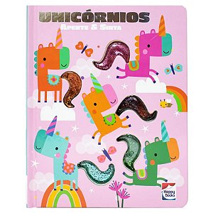 Livro Aperte e Sinta - Unicórnios - Editora Happy Books