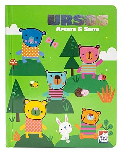 Livro Aperte e Sinta - Ursos - Editora Happy Books
