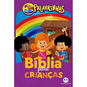 Livro Bíblia para Crianças - 3 Palavrinhas - Editora Ciranda Cultural